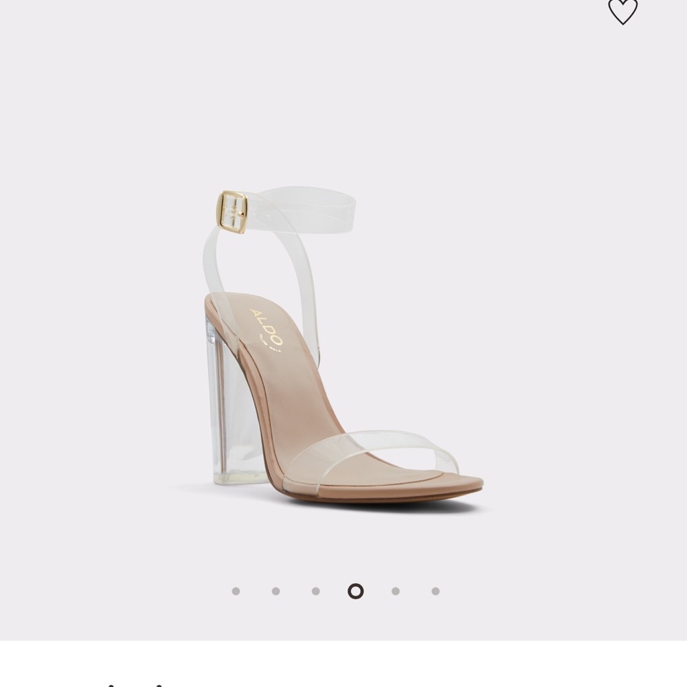 Aldo transparent sandal